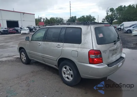 2006 Toyota Highlander z USA, uszkodzony, nr VIN JTEGD21A460137419